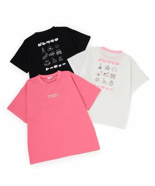 PINK-latte / ピンク ラテ Tシャツ | 【東京限定】【綿100%】ピンクラテトーキョービッグTシャツ | 詳細16