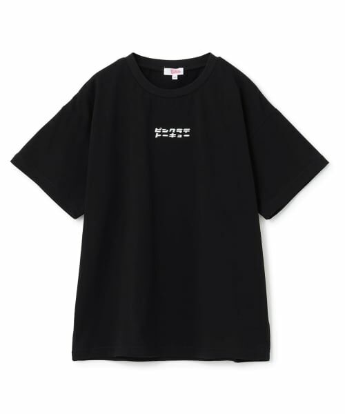 PINK-latte / ピンク ラテ Tシャツ | 【東京限定】【綿100%】ピンクラテトーキョービッグTシャツ | 詳細20