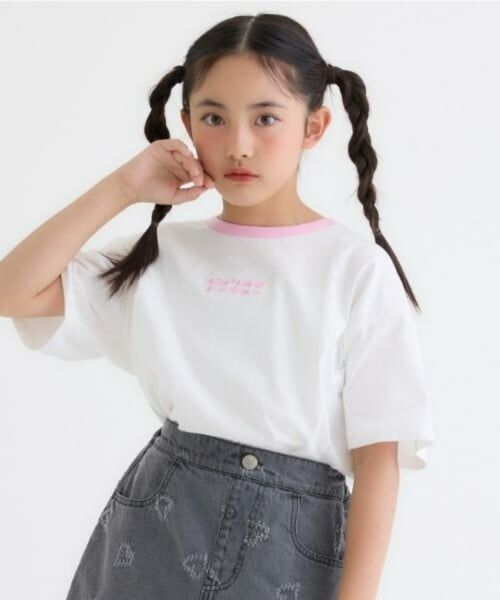 PINK-latte / ピンク ラテ Tシャツ | 【東京限定】【綿100%】ピンクラテトーキョービッグTシャツ | 詳細9