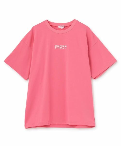 PINK-latte / ピンク ラテ Tシャツ | 【東京限定】【綿100%】ピンクラテトーキョービッグTシャツ（ピンク）