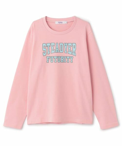 PINK-latte / ピンク ラテ Tシャツ | 【別注】カレッジロンT(ピンク)