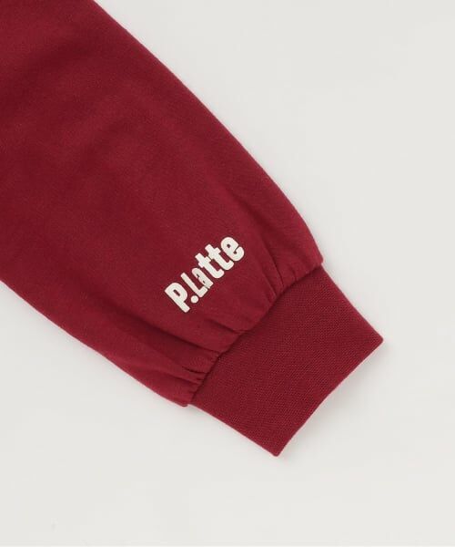 PINK-latte / ピンク ラテ Tシャツ | 【別注】リブつき発泡ラグランロンT | 詳細3