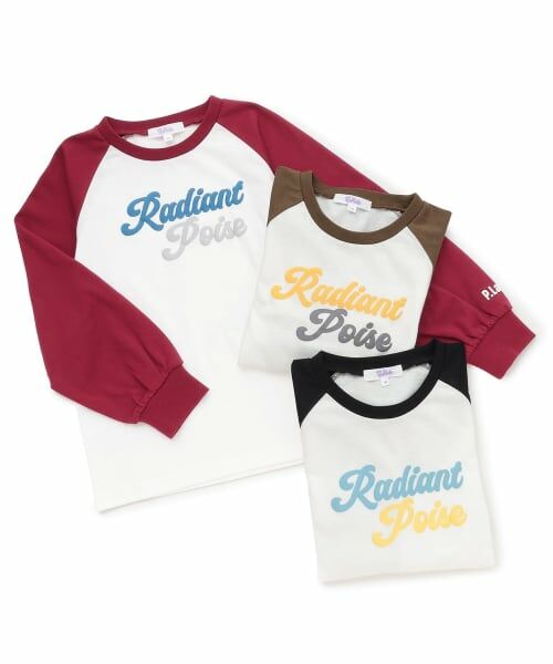 PINK-latte / ピンク ラテ Tシャツ | 【別注】リブつき発泡ラグランロンT | 詳細6