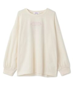 PINK-latte / ピンク ラテ Tシャツ | 【別注】リブつきバックプリントビッグロンT