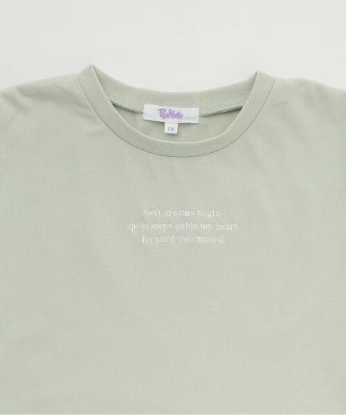 PINK-latte / ピンク ラテ Tシャツ | 【別注】リブつきバックプリントビッグロンT | 詳細2