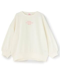 PINK-latte / ピンク ラテ スウェット | 【綿100%】【ピンクマテ】ハートロゴ裏毛トレーナー