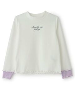PINK-latte / ピンク ラテ Tシャツ | 袖配色メローテレコロンT