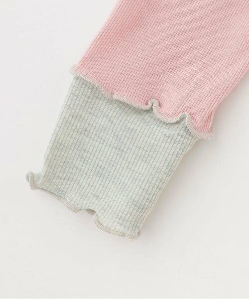 PINK-latte / ピンク ラテ Tシャツ | 袖配色メローテレコロンT | 詳細4