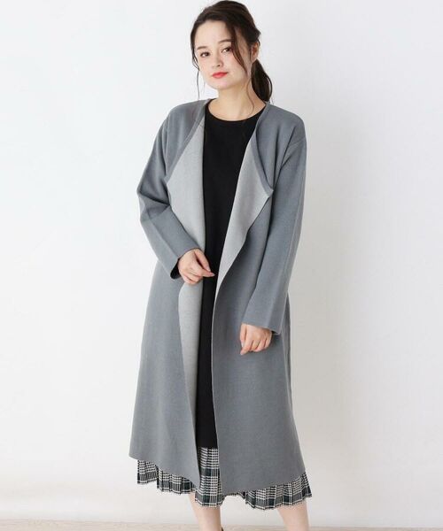 セール ベルト付き ロングカーディガン カーディガン ボレロ Pink Adobe ピンクアドベ ファッション通販 タカシマヤファッションスクエア