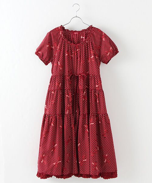 リボンプリントワンピース ロング マキシ丈ワンピース Pink House ピンクハウス ファッション通販 タカシマヤファッションスクエア