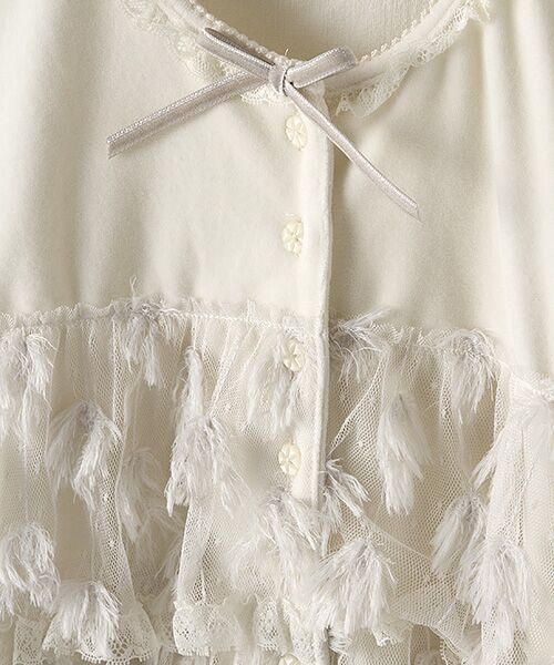 セール】 【アウトレット】エンジェルフェザードットチュール使い  