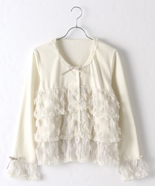 セール】 【アウトレット】エンジェルフェザードットチュール使い  