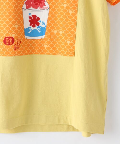 PINK HOUSE / ピンクハウス Tシャツ | 【アウトレット】かき氷と猫プリントＴシャツ | 詳細4