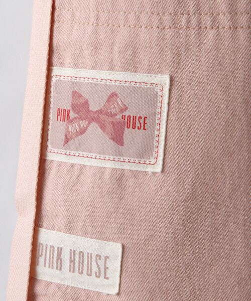 セール ネームワッペン使いカラーデニムジャンパースカート ロング マキシ丈ワンピース Pink House ピンクハウス ファッション通販 タカシマヤファッションスクエア