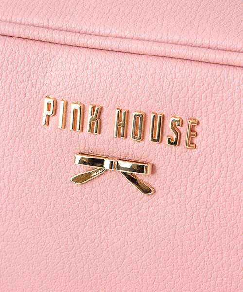 PINK HOUSE / ピンクハウス ショルダーバッグ | 【アウトレット】【オンライン先行】ロゴプレート付きショルダーバッグ | 詳細5