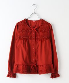 PINK HOUSE / ピンクハウス シャツ・ブラウス | ローンフリルブラウス