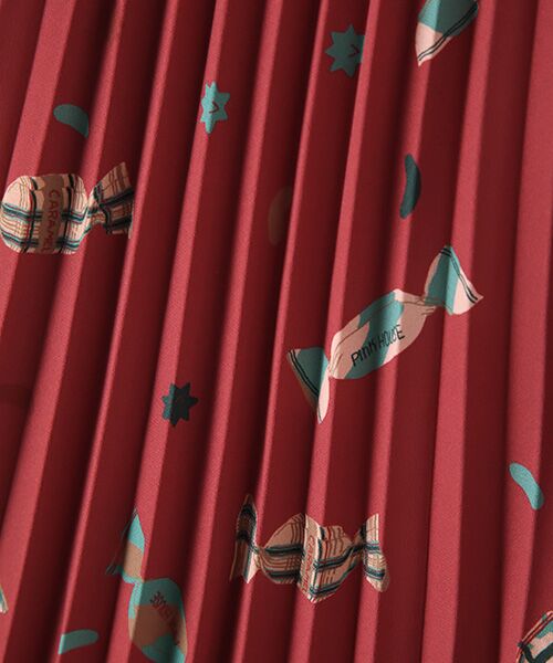 PINK HOUSE / ピンクハウス ロング・マキシ丈スカート | 【アウトレット】【オンライン先行販売】キャンディプリントスカート | 詳細2