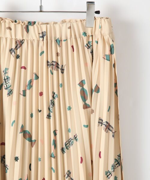 PINK HOUSE / ピンクハウス ロング・マキシ丈スカート | 【アウトレット】【オンライン先行販売】キャンディプリントスカート | 詳細4