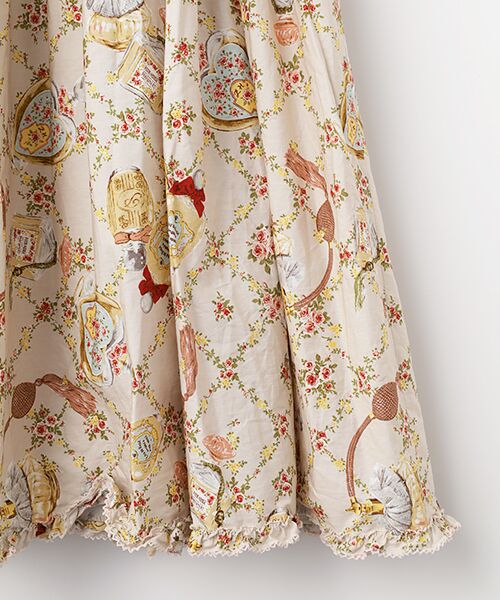 PINK HOUSE / ピンクハウス ロング・マキシ丈ワンピース | ●パフュームプリントミディワンピース | 詳細5