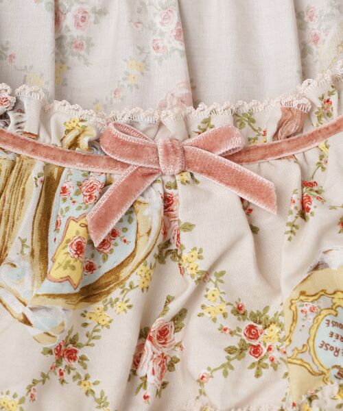 PINK HOUSE / ピンクハウス ロング・マキシ丈ワンピース | ●パフュームプリントミディワンピース | 詳細6