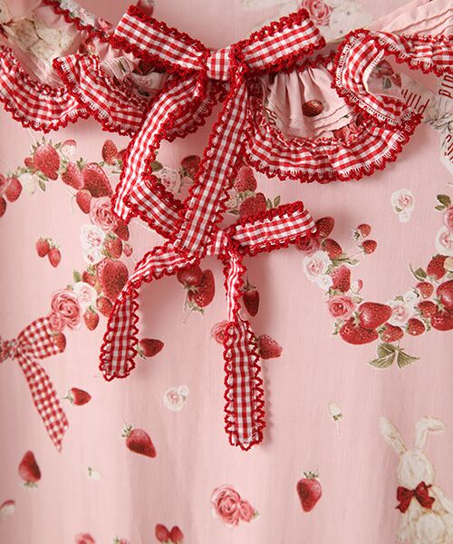 オンライン先行商品 Misako Erinkoハートベリーラビットワンピース ロング マキシ丈ワンピース Pink House ピンクハウス ファッション通販 タカシマヤファッションスクエア