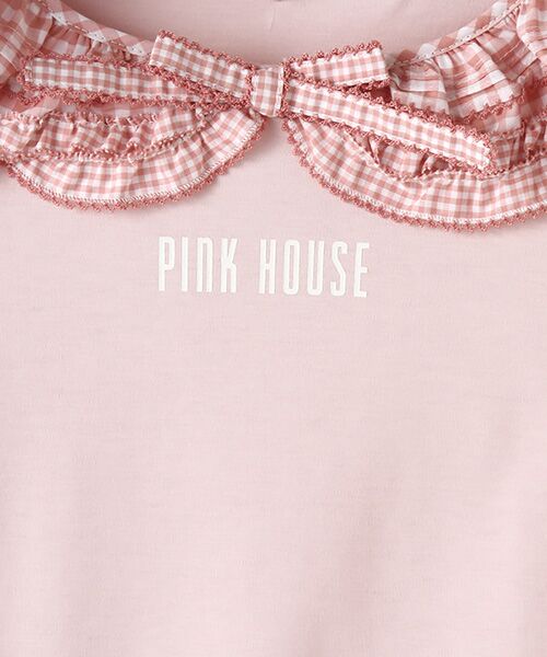 PINK HOUSE / ピンクハウス カットソー | 【オンライン先行商品】misako×erinko フリル衿付きカットソー | 詳細1
