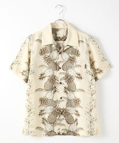 【アウトレット】パイナップルプリントアロハシャツ
