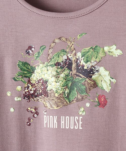 PINK HOUSE / ピンクハウス カットソー | 【アウトレット】ハーベストドロッププリントカットソー | 詳細7