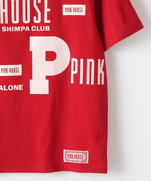 PINK HOUSE / ピンクハウス Tシャツ | BIGロゴプリントＴシャツ | 詳細5