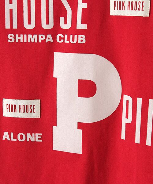 PINK HOUSE / ピンクハウス Tシャツ | BIGロゴプリントＴシャツ | 詳細6