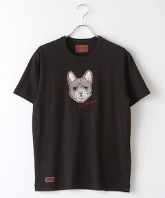 フレンチブルドッグ＆パグアップリケＴシャツ