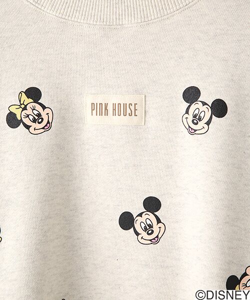 PINK HOUSE / ピンクハウス スウェット | 【オンライン先行販売】ミッキー＆ミニー/プリントトレーナー | 詳細4