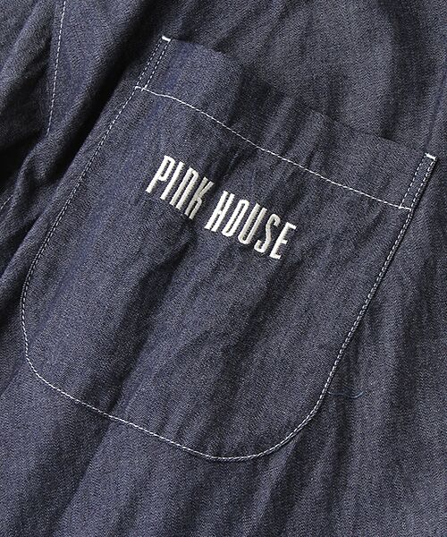 PINK HOUSE / ピンクハウス その他パンツ | タブリエ付きデニムパンツ | 詳細8