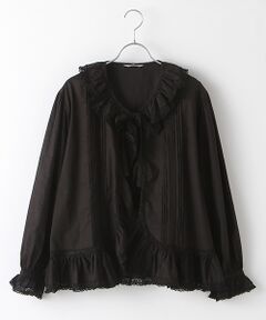 PINK HOUSE / ピンクハウス シャツ・ブラウス | フリルオーバーブラウス