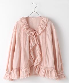 PINK HOUSE / ピンクハウス シャツ・ブラウス | フリルオーバーブラウス