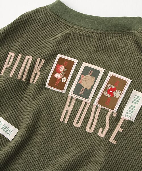 PINK HOUSE / ピンクハウス カットソー | ロゴ＆ネーム使いプルオーバー | 詳細6