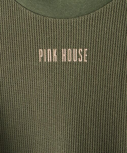 PINK HOUSE / ピンクハウス カットソー | ロゴ＆ネーム使いプルオーバー | 詳細9