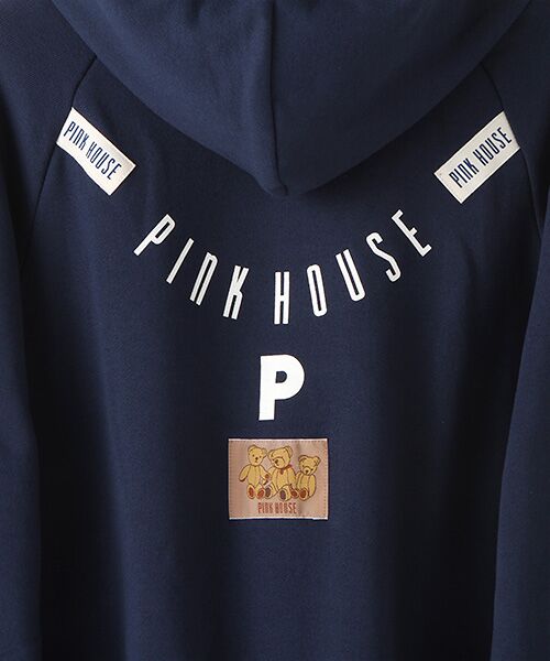 PINK HOUSE / ピンクハウス スウェット | ロゴ＆ネーム使いフーディスウェット | 詳細5