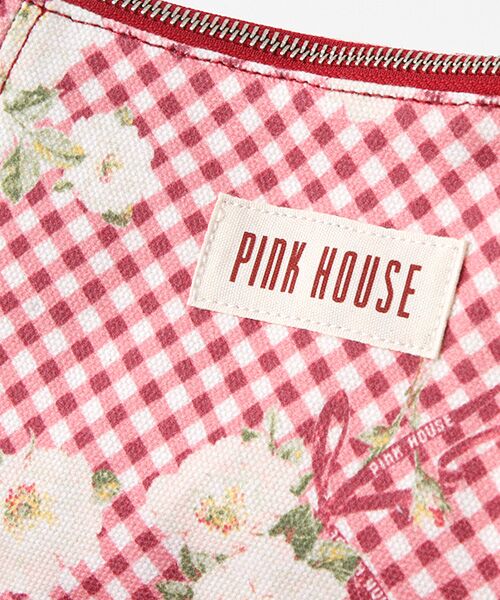 PINK HOUSE / ピンクハウス ショルダーバッグ | 【アウトレット】野ばらギンガムショルダーバッグ | 詳細5