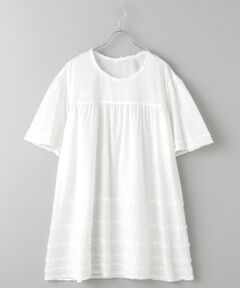 PINK HOUSE / ピンクハウス チュニック | ローンティアードチュニックブラウス