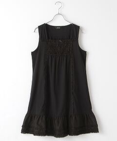 PINK HOUSE / ピンクハウス チュニック | ローンフリル使いキャミソールチュニック