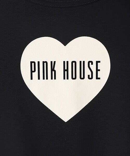 PINK HOUSE / ピンクハウス カットソー | ハートワッペンカットソーチュニック | 詳細4
