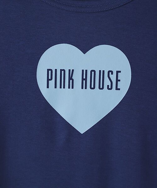 PINK HOUSE / ピンクハウス カットソー | ハートワッペンカットソーチュニック | 詳細8