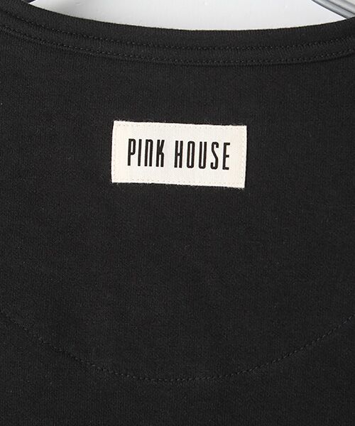PINK HOUSE / ピンクハウス カーディガン・ボレロ | Pロゴアップリケ付きスウェットカーディガン | 詳細1