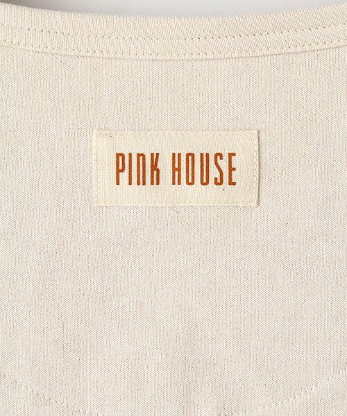 PINK HOUSE / ピンクハウス カーディガン・ボレロ | Pロゴアップリケ付きスウェットカーディガン | 詳細3
