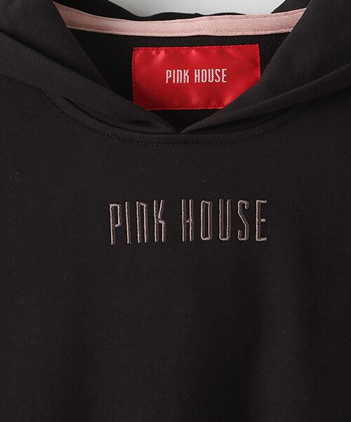 PINK HOUSE / ピンクハウス スウェット | ロゴ入りフーディ | 詳細1