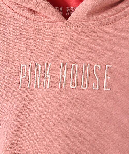 PINK HOUSE / ピンクハウス スウェット | ロゴ入りフーディ | 詳細3