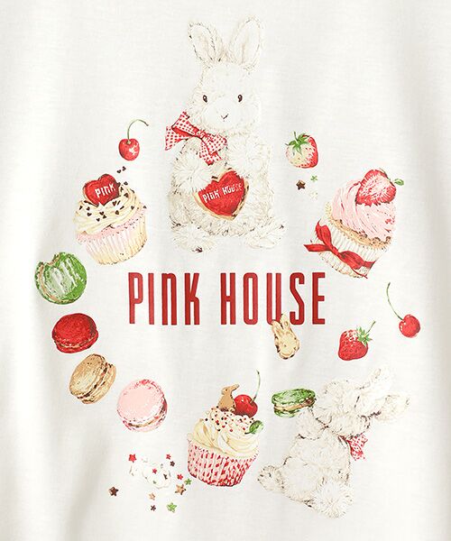 ピンクハウスのスィ―ツラビットのTシャツ
