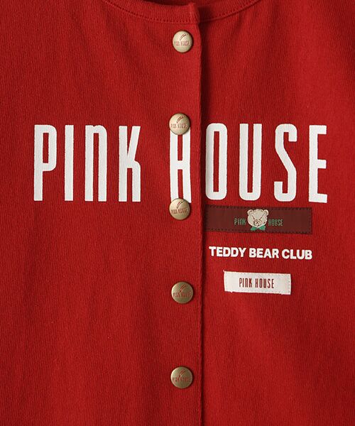 PINK HOUSE / ピンクハウス カーディガン・ボレロ | ロゴネーム使いスナップカーディガン | 詳細10