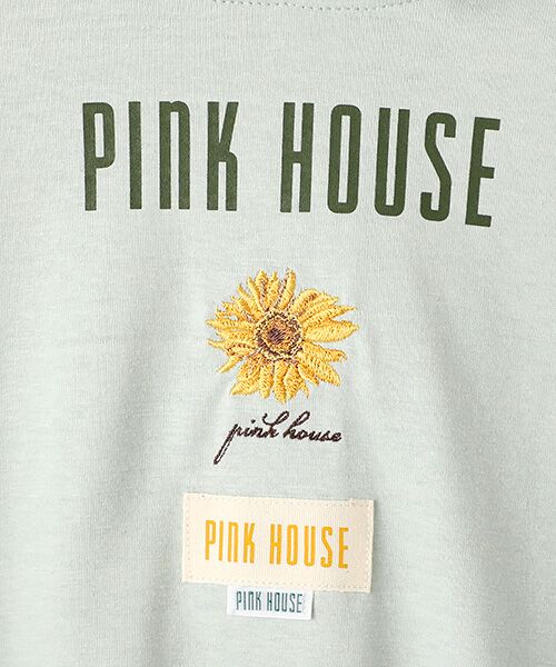 PINK HOUSE / ピンクハウス チュニック | ひまわりモチーフフードチュニック | 詳細5